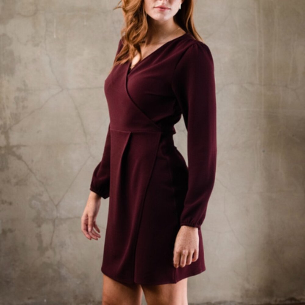 ABLE Lacy Crepe Dress